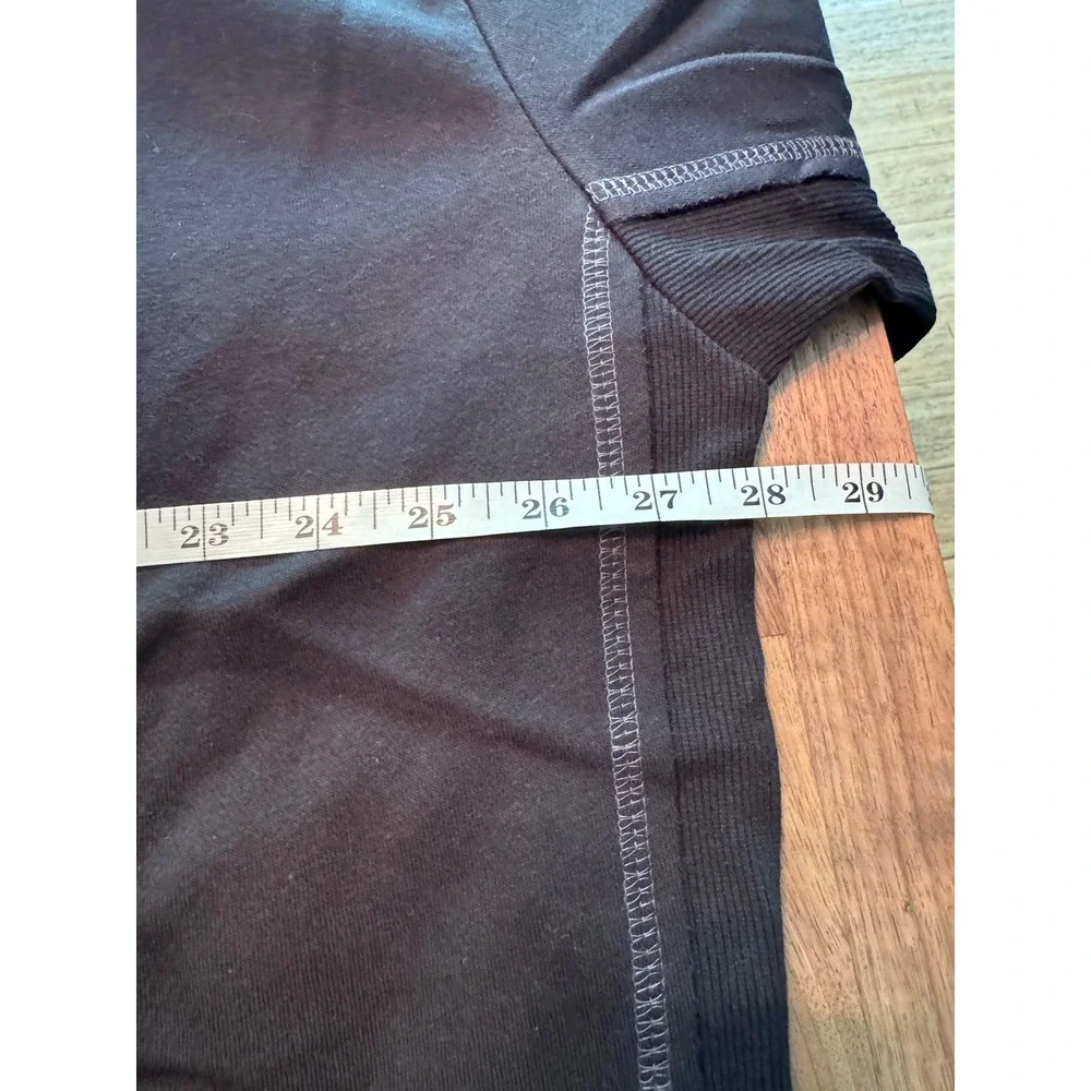 True Religion Mens Rib Stitch Dept Boxy Zip Up Hoodie Jet Black 109816 XXXL NEW